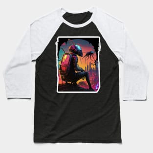 Cyberpunk Ant Baseball T-Shirt